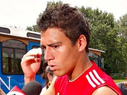 Hector Moreno de México, después de una sesión de entrenamiento en la Copa Oro.MEXSPORT  /