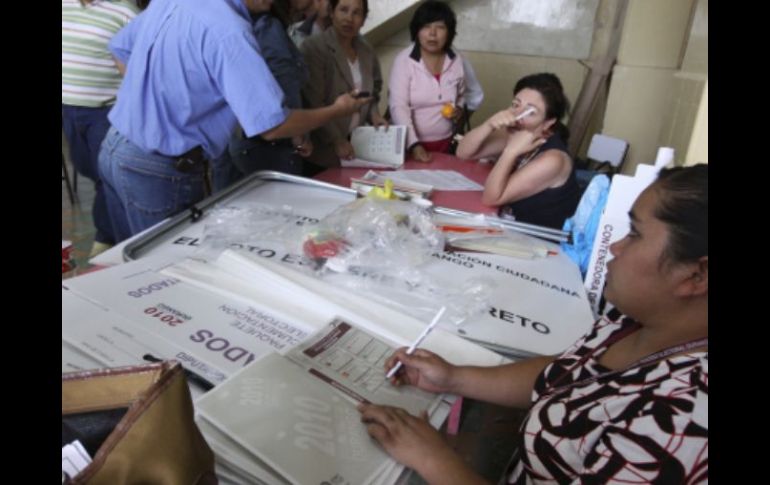 El proceso electoralen el estado se  celebrará el 3 de julio. ARCHIVO  /