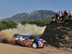 Sebastien Loeb, durante el rally. AFP  /