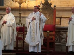 El cardenal apela al “bien comunitario” durante la celebración de la misa en la Catedral Metropolitana. EL UNIVERSAL  /