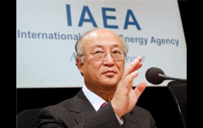 Yukiya Amano en conferencia ministerial sobre seguridad nuclear. EFE  /