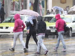 Se prevén lluvias fuertes a intensas que podrían estar acompañadas de actividad eléctrica. ARCHIVO  /