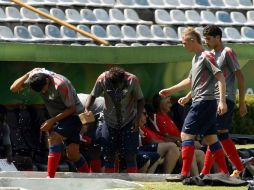 Jugadores de la Sub-17 de Francia, durante una sesión de entrenamiento en Monterey. MEXSPORT  /