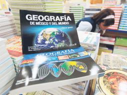 La lista presenta 23 opciones para la materia de Geografía que se cursa en el primer grado de secundaria. A. GARCÍA  /