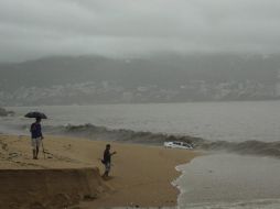 La Sedena aplicó el Plan-DN-III-E, en colonias de Acapulco que resultaron afectadas con inundaciones. EFE  /