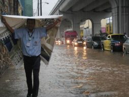 Mientras los huracanes sean de categoría 1 y 2  son grandes transportadores de agua, sin riesgo. EL UNIVERSAL  /