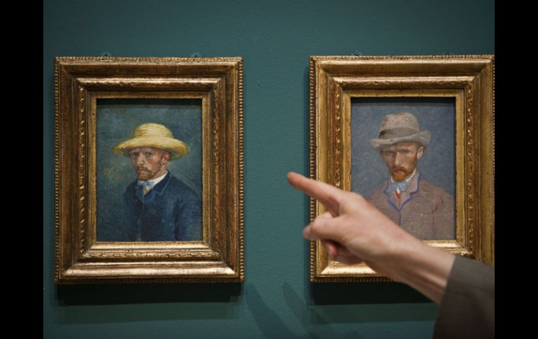 Pinturas de Van Gogh se exponen en el Museo Van Gogh de Amsterdam. AFP  /