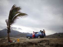 Los principales efectos del fenómeno han sido fuertes vientos en la zona costera. AP  /