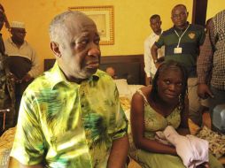 El ex presidente de Costa de Marfil, Laurent Gbagbo, fue capturado junto con su esposa el 11 de abril. ARCHIVO  /