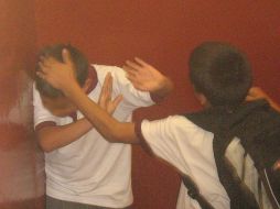 Ejemplo de una situación de bullying o acoso escolar, caracterizado como una muestra de maltrato psicológico. ARCHIVO  /