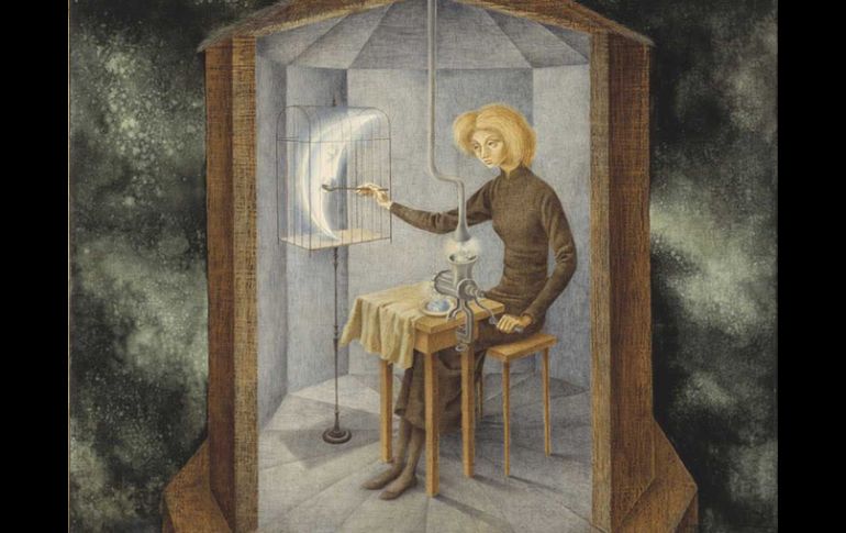 Aspecto de Papilla estelar, de Remedios Varo. ESPECIAL  /