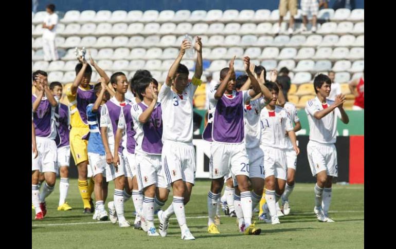 El equipo japonés espera seguir vivo en el torneo al enfrentar a Argentina. MEXSPORT  /