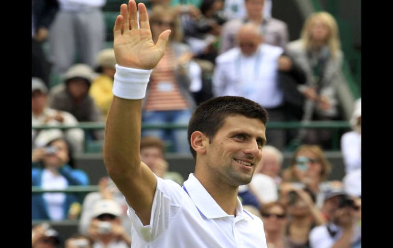 Después del encuentro con Kevin Anderson. REUTERS  /