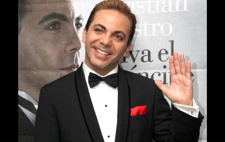 Mañana Cristian Castro se presentará con su tour ''Viva el príncipe'' en el Auditorio Telemex. EL UNIVERSAL  /