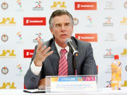 Carlos Andrade Garín estima que los deportistas jaliscienses asisten a las competencias con la mentalidad de ser campeones. E. BARRERA  /