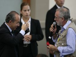 Durante los discursos se mantuvo la postura de dar continuidad a la estrategia de seguridad. REUTERS  /