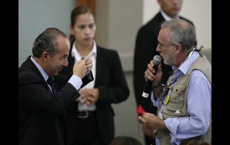 Durante los discursos se mantuvo la postura de dar continuidad a la estrategia de seguridad. REUTERS  /