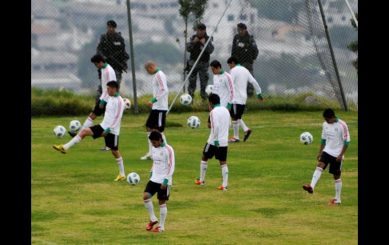 La selección representará a México en la Copa América, que se desarrollará en Argentina el próximo mes. EFE  /