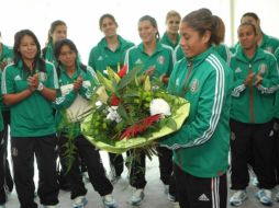 La selección mexicana ya se encuentra en Wolfsburgo donde disputará el primer partido contra Inglaterra en el Mundial. NOTIMEX  /