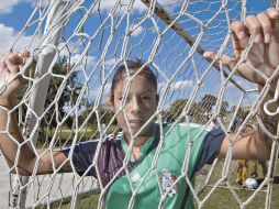 Maribel Domínguez es la única jugadora mexicana en marca un gol en el Mundial. MEXSPORT  /