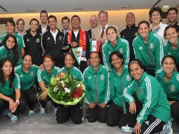 El equipo de México está listo para jugar en contra de Inglaterra. NTX  /