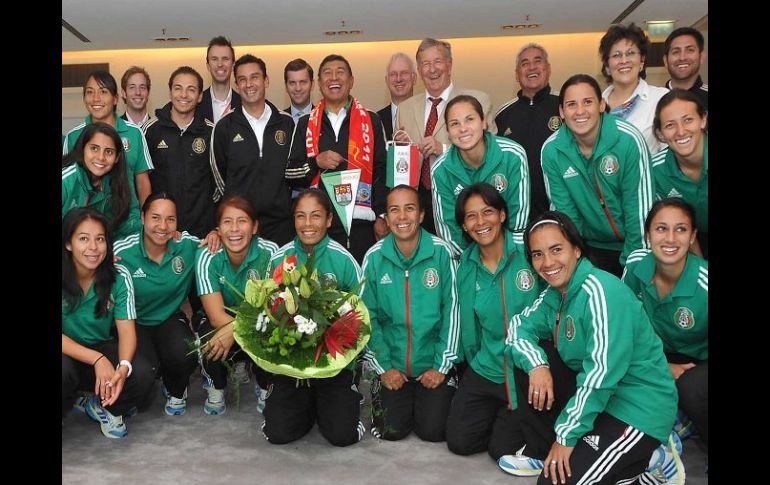 El equipo de México está listo para jugar en contra de Inglaterra. NTX  /