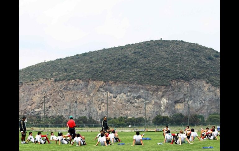 La selección Sub-17 se prepara para enfrentar a Panamá en Pachuca, Hidalgo. MEXSPORT  /