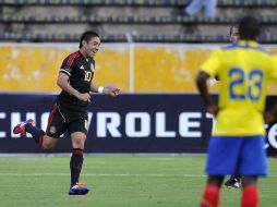 El robo a jugadores del Tri Sub-22 se habría dado mientras disputaban el duelo amistoso ante Ecuador el sábado. AFP  /