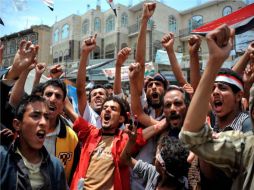 Las protestas antigubernamentales en Bahréin iniciaron el 14 de febrero con fuertes enfrentamientos. EFE  /