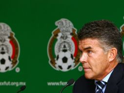 Héctor González Iñárritu aseguró hoy que la Selección mexicana no se debilita por el castigo. MEXSPORT  /