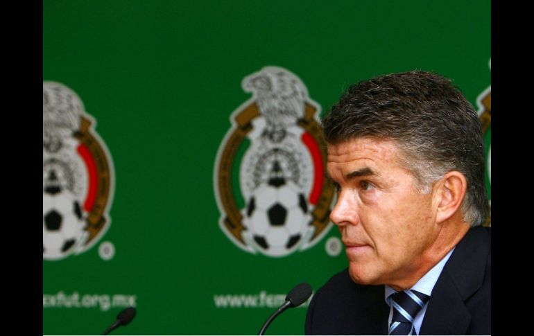 Héctor González Iñárritu aseguró hoy que la Selección mexicana no se debilita por el castigo. MEXSPORT  /