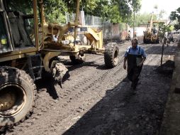 En la zona afectada, continúan los trabajos de limpieza y restauración. ADA HINOJOSA  /