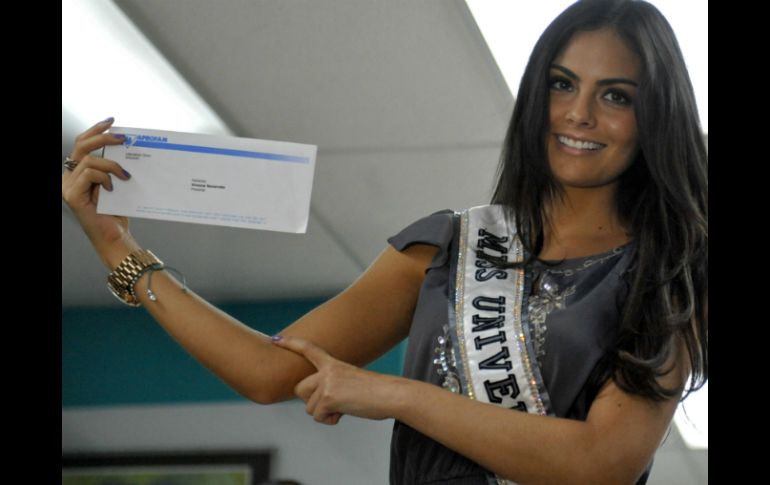 La reina de la belleza visita a Guatemala por primera vez; desea generar conciencia para prevenir la enfermedad. AFP  /