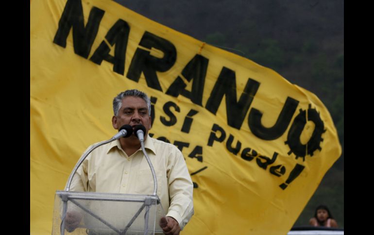 El candidato del PRD a la gubernatura de Nayarit, Guadalupe Acosta Naranjo. ARCHIVO  /