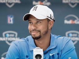 Tiger Woods, ahora número 17 del mundo está lastimado de un ligamento de la rodilla izquierda y del tendón de Aquiles. AFP  /