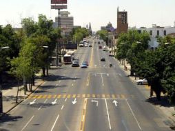 Vista del cruce de Avenida Alcalde y Avenida Los Maestros. A. GARCÍA  /