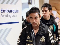 Marco Fabián y los demás expulsados del Tricolor Sub-22 reportarán este día con sus equipos. EFE  /