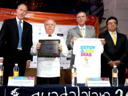 Antonio Aldrete fue el primer promotor de la candidatura de Guadalajara por los Juegos. E. BARRERA  /