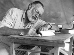 Hemingway es autor de cinco novelas y más de 50 relatos. ESPECIAL  /