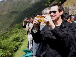 Carrey abandonó hoy la ciudad del Cuzco, después de haber llegado el miércoles. REUTERS  /