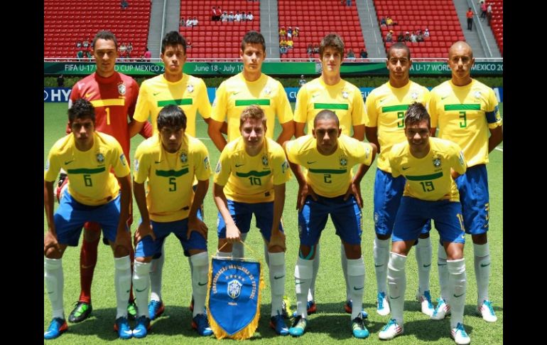 Jugadores de la selección brasileña. MEXSPORT  /