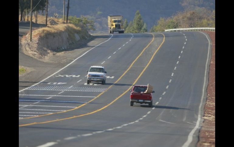 Zona de la carretera que comprende el denominado Circuito Sur, un tramo de 70 kilómetros. S. NÚÑEZ.  /