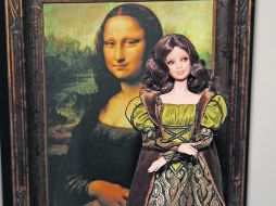 Muñeca Barbie inspirada en la Mona Lisa. ESPECIAL  /