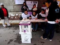 El Estado de México dio inicio a la jornada electoral, donde se elegirá gobernador. EL UNIVERSAL  /