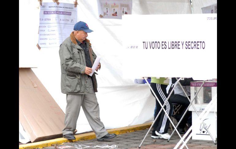 La Entidad celebró elecciones municipales este domingo. NTX  /