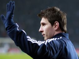 Messi antes del comienzo del partido de Argentina y Bolivia en la Copa América. REUTERS  /