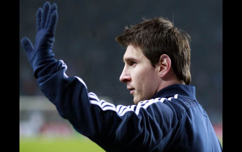 Messi antes del comienzo del partido de Argentina y Bolivia en la Copa América. REUTERS  /