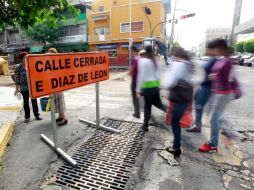 Enrique Díaz de León es una de las avenidas que actualmente está siendo repavimentada. A. GARCÍA  /