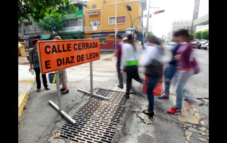 Enrique Díaz de León es una de las avenidas que actualmente está siendo repavimentada. A. GARCÍA  /