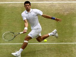 Djokovic en la final en Wimbledon donde fue ganador. AFP  /